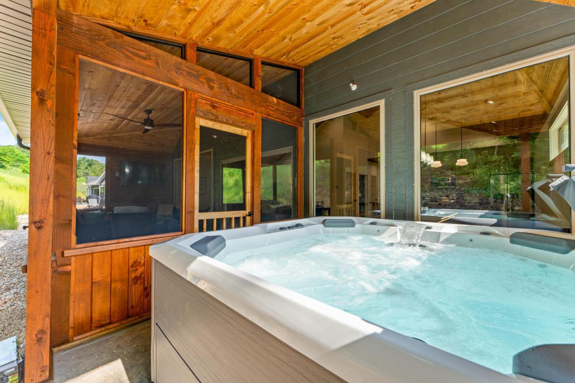 New Ozark Oasis Luxe Cabin Retreat With Hot Tub Hollister Esterno foto